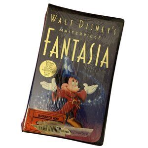 Walt Disneys Masterpiece Fantasia Collectible Rare VHS Sealed Classic